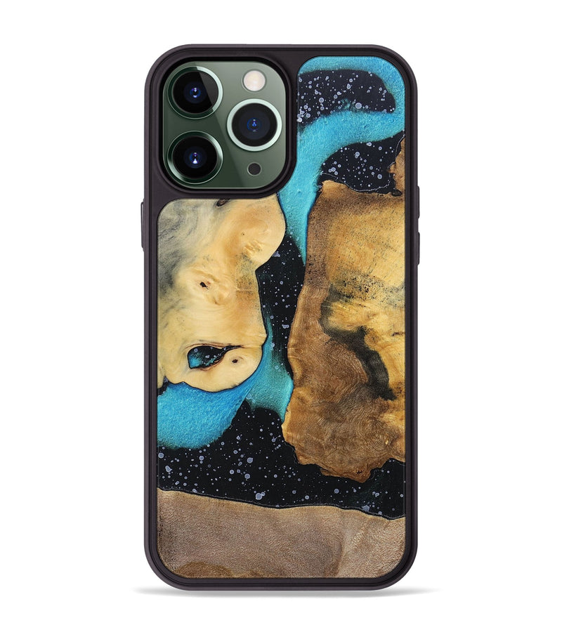 iPhone 13 Pro Max Wood+Resin Phone Case - Tammy (Cosmos, 698185)