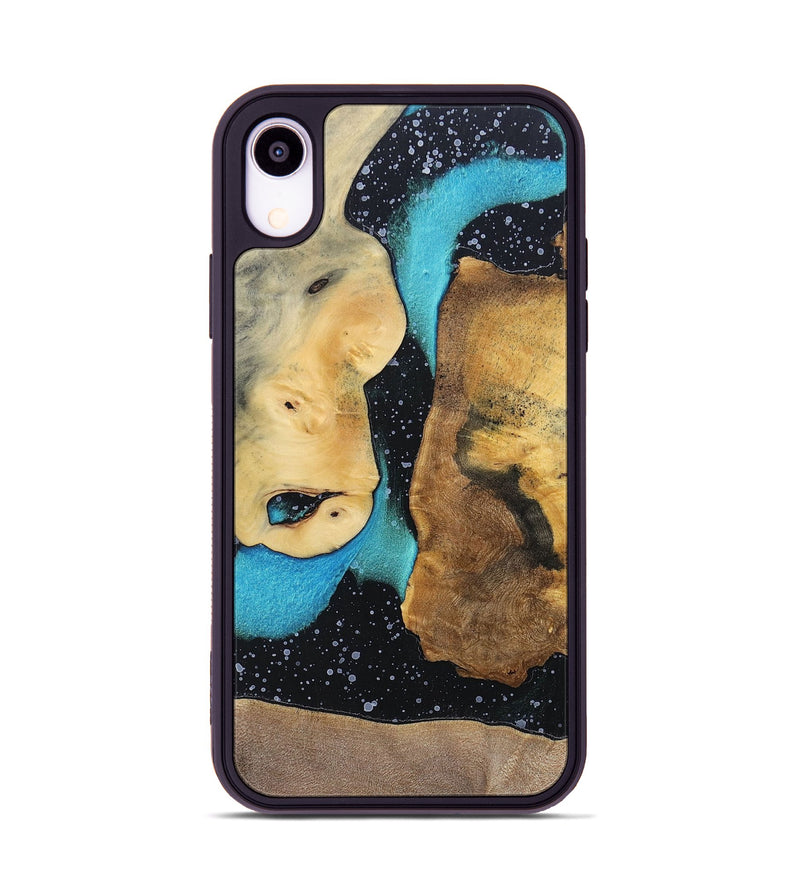 iPhone Xr Wood+Resin Phone Case - Tammy (Cosmos, 698185)