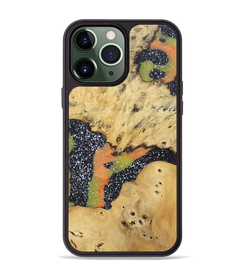 iPhone 13 Pro Max Wood+Resin Phone Case - Ryleigh (Cosmos, 698192)