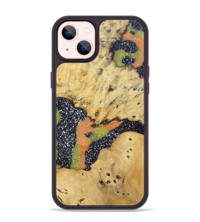 iPhone 14 Plus Wood+Resin Phone Case - Ryleigh (Cosmos, 698192)