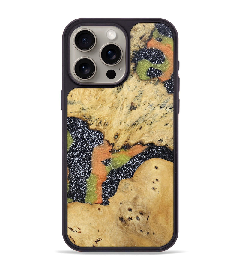 iPhone 15 Pro Max Wood+Resin Phone Case - Ryleigh (Cosmos, 698192)