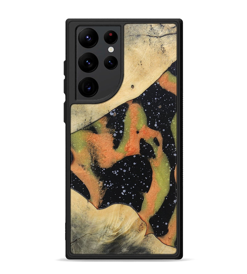 Galaxy S22 Ultra Wood+Resin Phone Case - Fernanda (Cosmos, 698198)