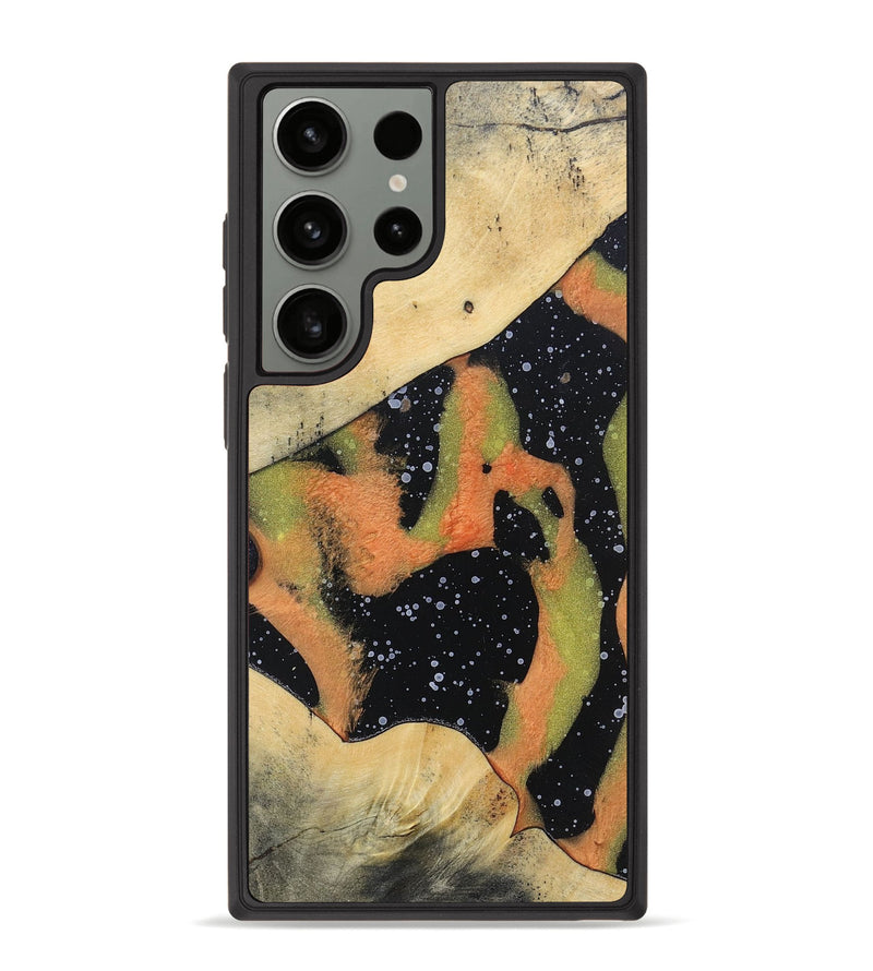 Galaxy S23 Ultra Wood+Resin Phone Case - Fernanda (Cosmos, 698198)