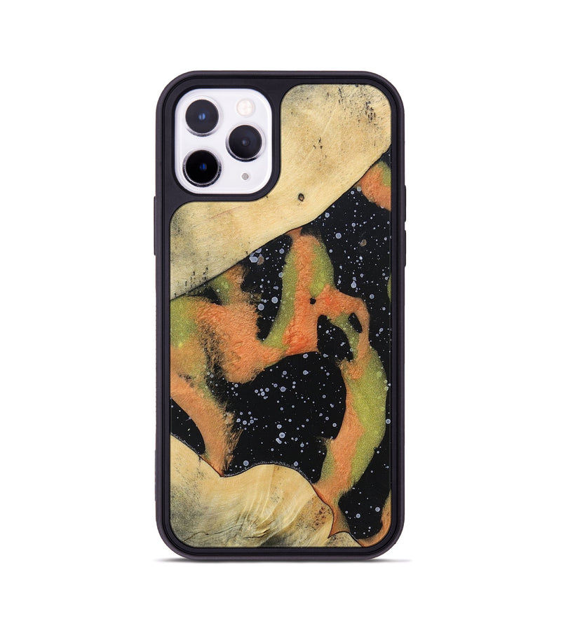 iPhone 11 Pro Wood+Resin Phone Case - Fernanda (Cosmos, 698198)