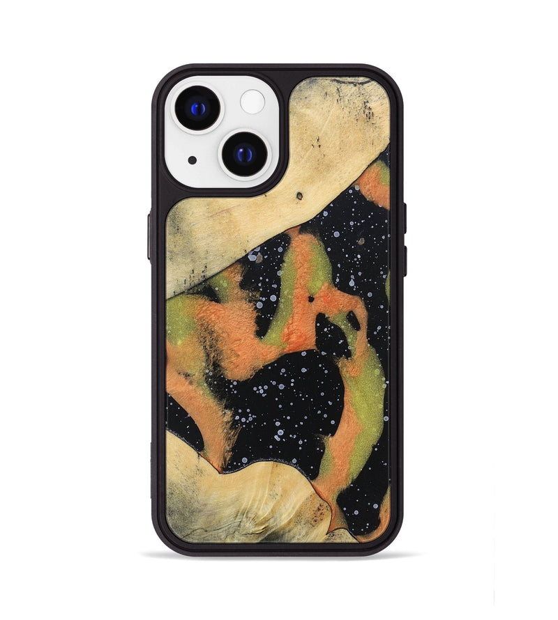 iPhone 13 Wood+Resin Phone Case - Fernanda (Cosmos, 698198)