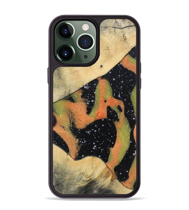 iPhone 13 Pro Max Wood+Resin Phone Case - Fernanda (Cosmos, 698198)