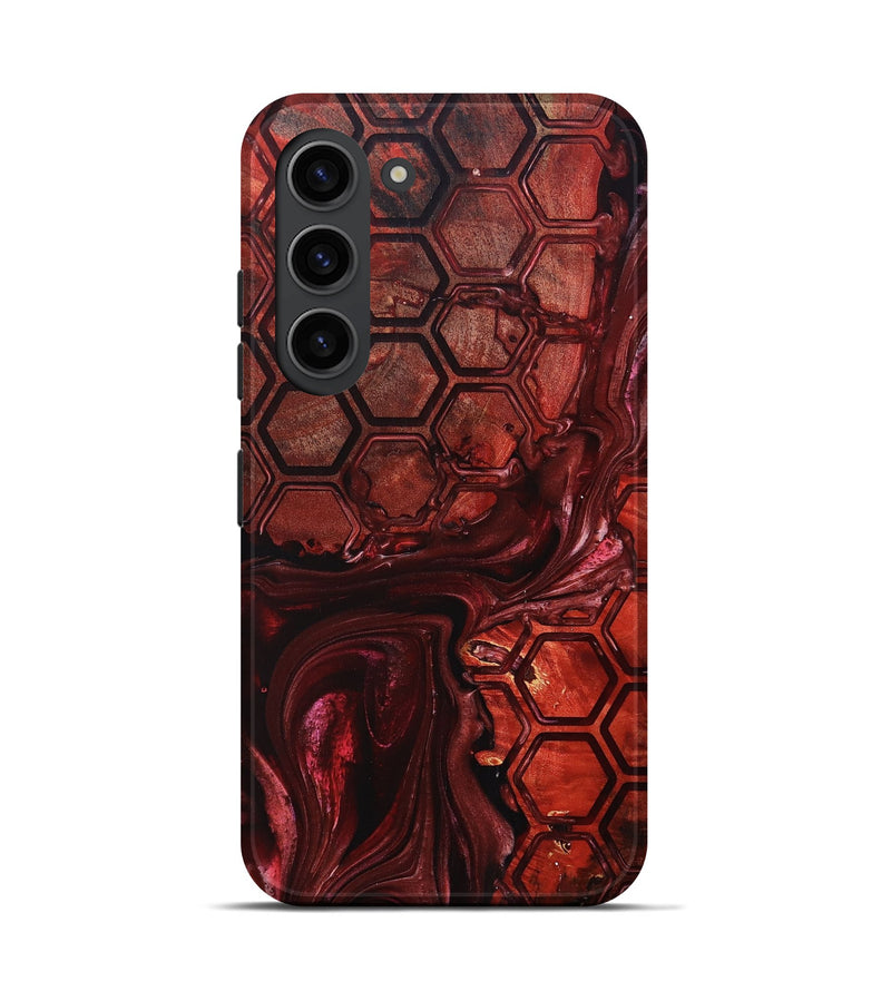 Galaxy S23 Wood+Resin Live Edge Phone Case - Zachary (Pattern, 698226)