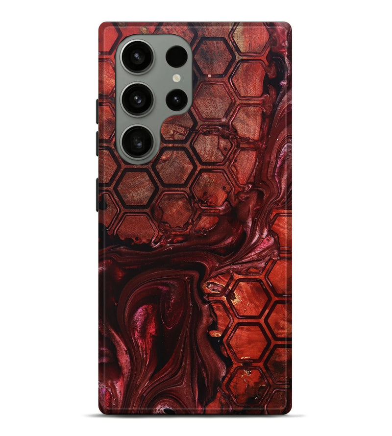 Galaxy S23 Ultra Wood+Resin Live Edge Phone Case - Zachary (Pattern, 698226)