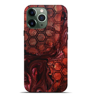 iPhone 13 Pro Max Wood+Resin Live Edge Phone Case - Zachary (Pattern, 698226)