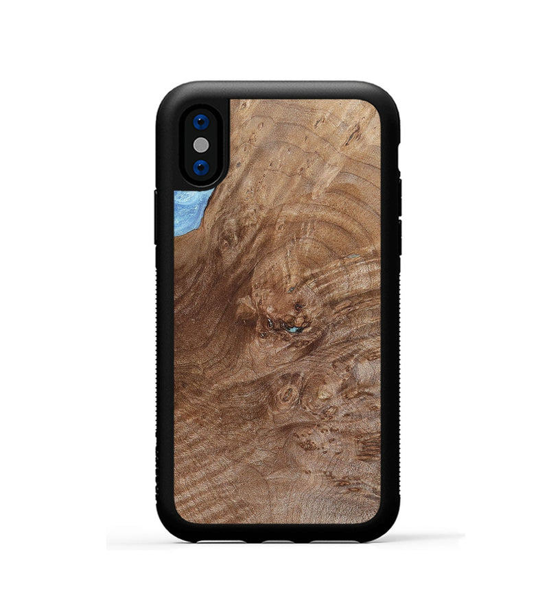 iPhone Xs  Phone Case - Brielle (Wood Burl, 698299)