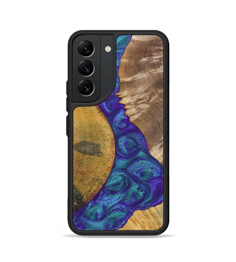 Galaxy S22 Wood+Resin Phone Case - Molly (Mosaic, 698312)