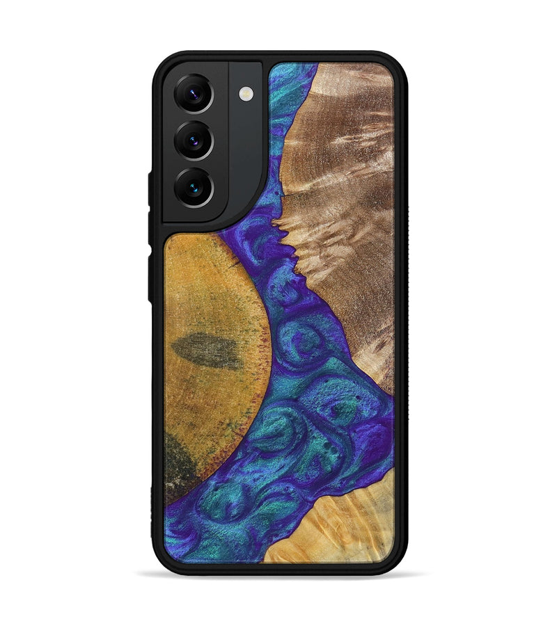 Galaxy S22 Plus Wood+Resin Phone Case - Molly (Mosaic, 698312)