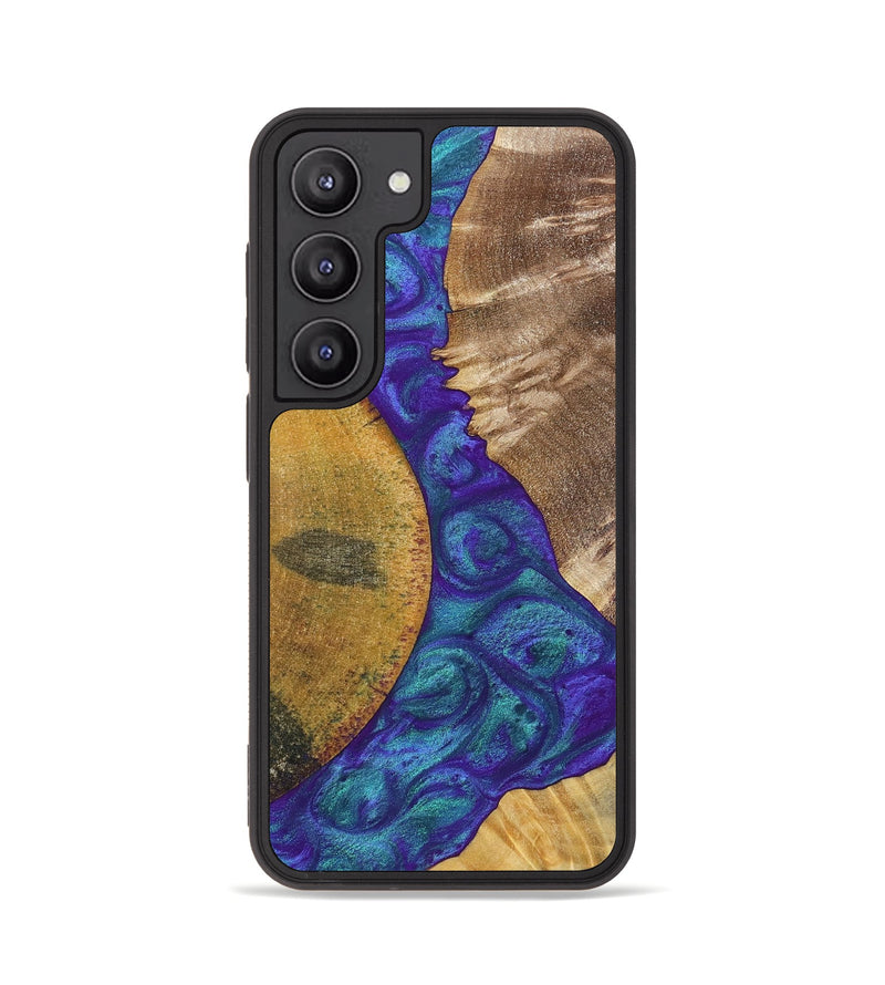 Galaxy S23 Wood+Resin Phone Case - Molly (Mosaic, 698312)
