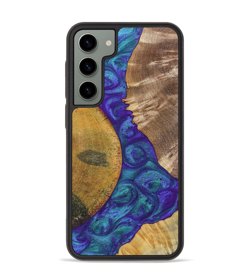 Galaxy S23 Plus Wood+Resin Phone Case - Molly (Mosaic, 698312)