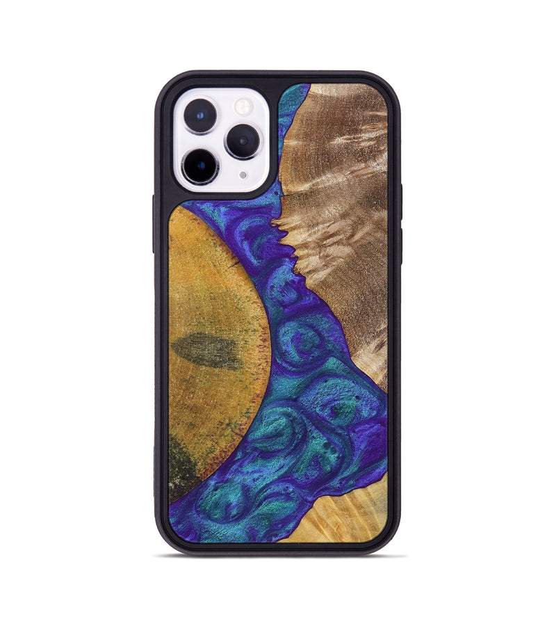 iPhone 11 Pro Wood+Resin Phone Case - Molly (Mosaic, 698312)