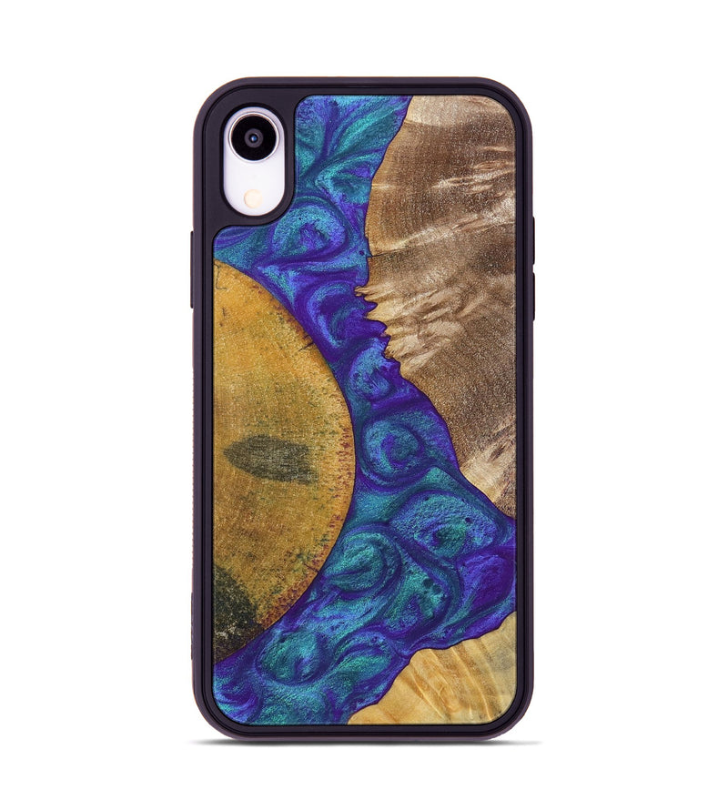 iPhone Xr Wood+Resin Phone Case - Molly (Mosaic, 698312)