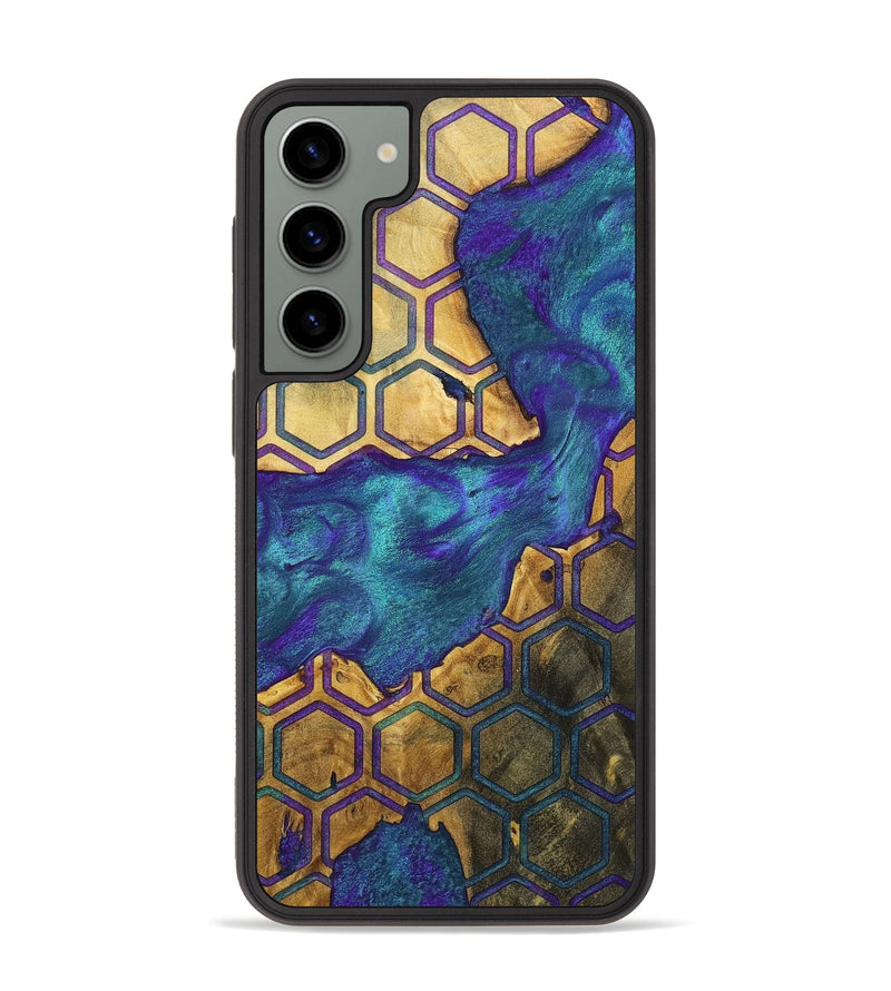 Galaxy S23 Plus Wood+Resin Phone Case - Joe (Pattern, 698323)