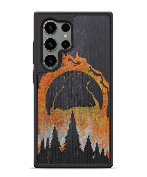 Galaxy S24 Ultra Wood+Resin Phone Case - Tammie (Eclipse, 698367)
