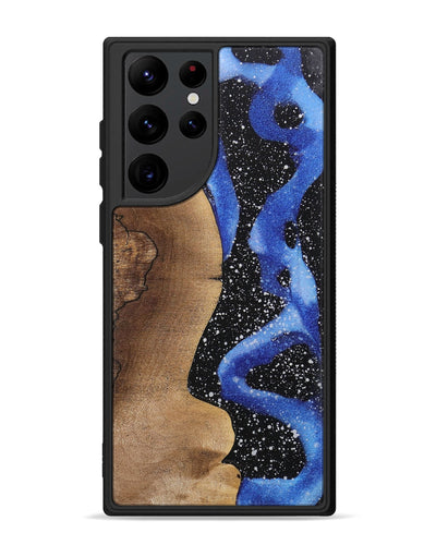 Galaxy S22 Ultra Wood+Resin Phone Case - Candace (Cosmos, 698468)