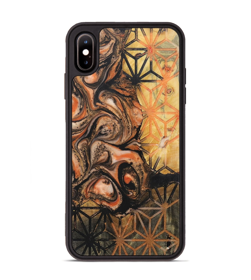 iPhone Xs Max Wood+Resin Phone Case - Dylan (Pattern, 698587)