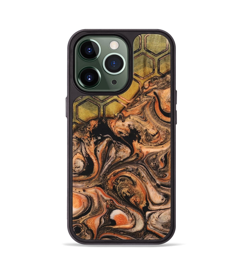 iPhone 13 Pro Wood+Resin Phone Case - Kailey (Pattern, 698591)