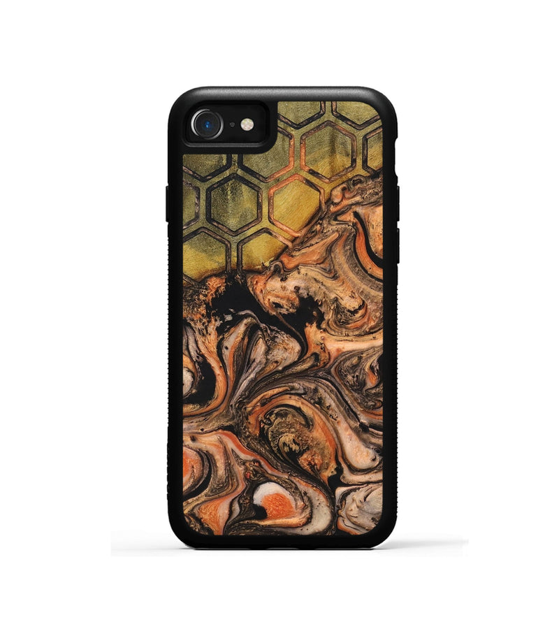 iPhone SE Wood+Resin Phone Case - Kailey (Pattern, 698591)
