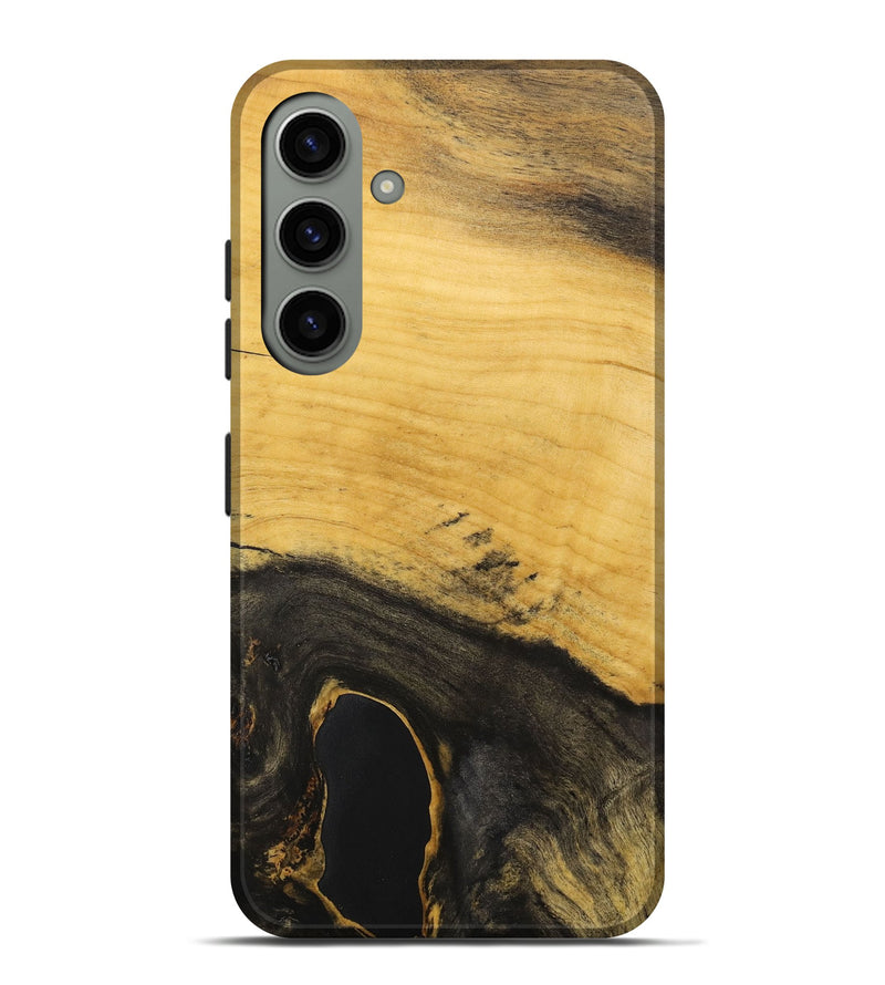 Galaxy S24 Plus Wood+Resin Live Edge Phone Case - Bennett (Wood Burl, 698619)