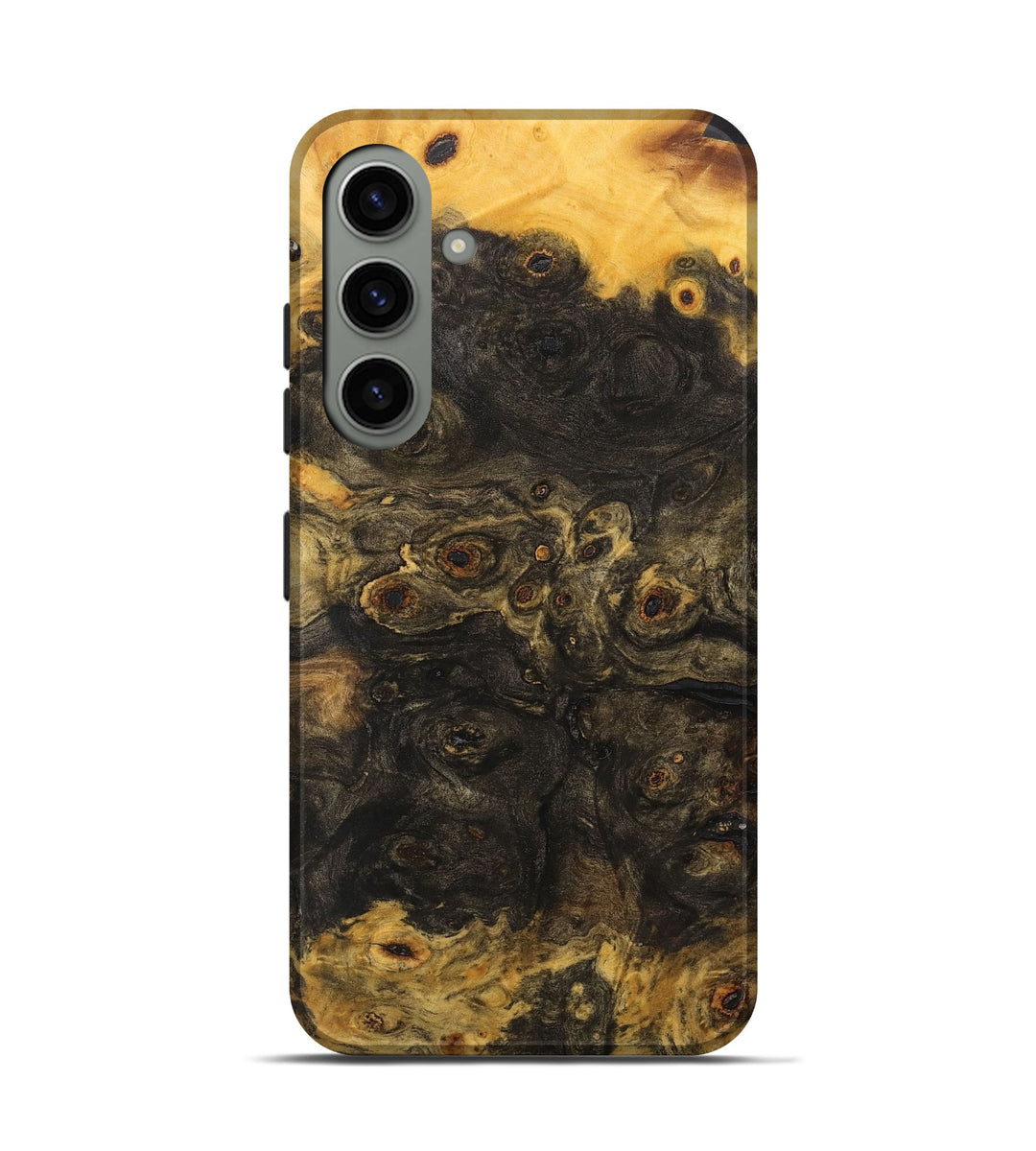 Galaxy S24 Wood+Resin Live Edge Phone Case - Serena (Wood Burl, 698622)