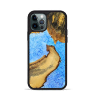 iPhone 12 Pro Wood+Resin Phone Case - Shelley (Watercolor, 698665)