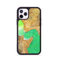 iPhone 11 Pro Wood+Resin Phone Case - Helen (Watercolor, 698667)