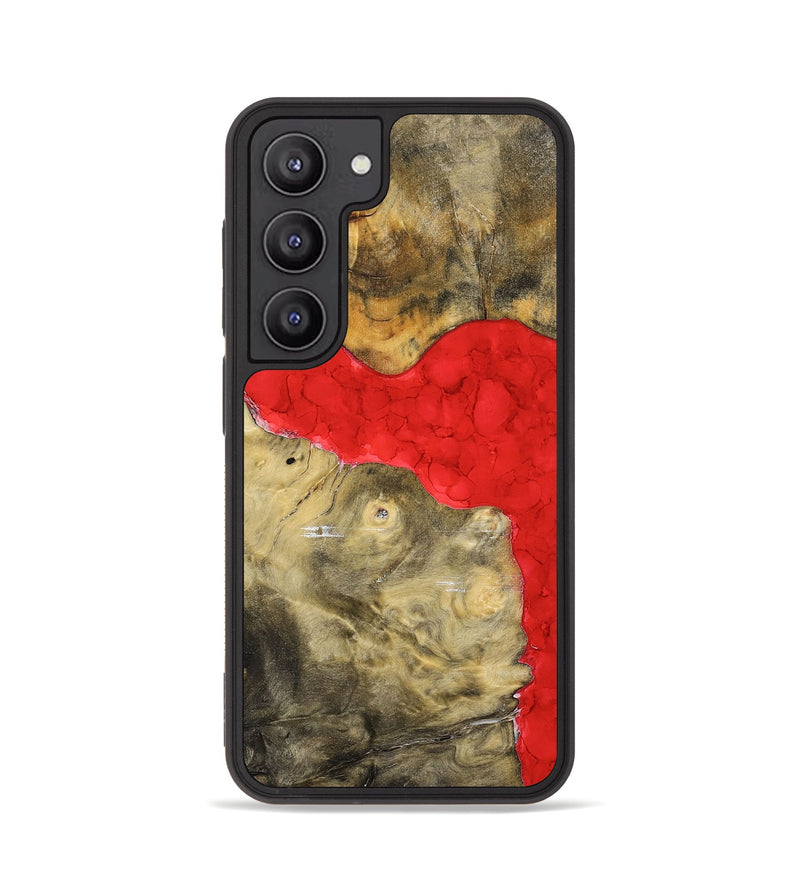 Galaxy S23 Wood+Resin Phone Case - Sheri (Watercolor, 698668)