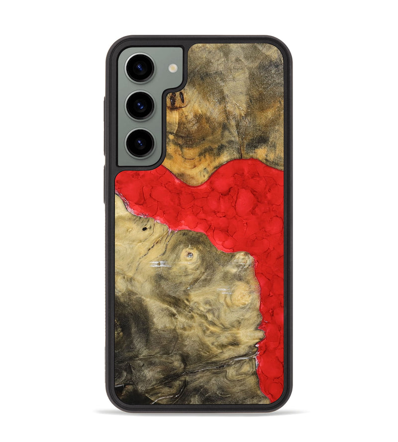 Galaxy S23 Plus Wood+Resin Phone Case - Sheri (Watercolor, 698668)