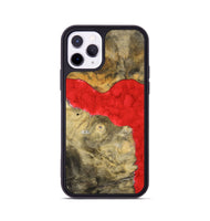 iPhone 11 Pro Wood+Resin Phone Case - Sheri (Watercolor, 698668)