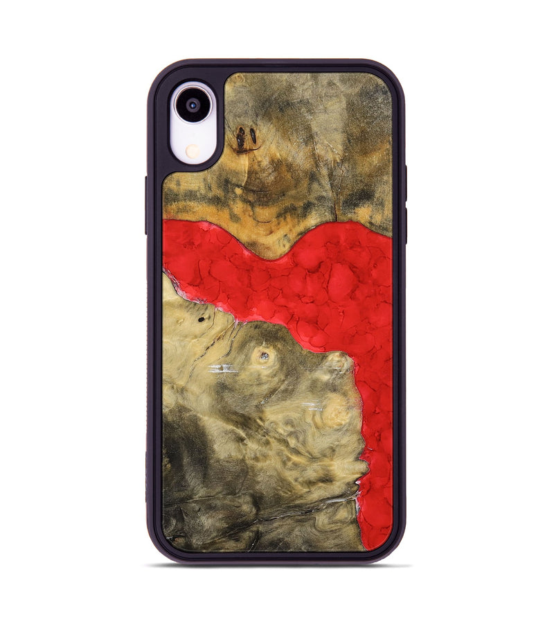 iPhone Xr Wood+Resin Phone Case - Sheri (Watercolor, 698668)