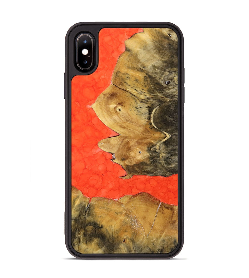 iPhone Xs Max Wood+Resin Phone Case - Oscar (Watercolor, 698672)