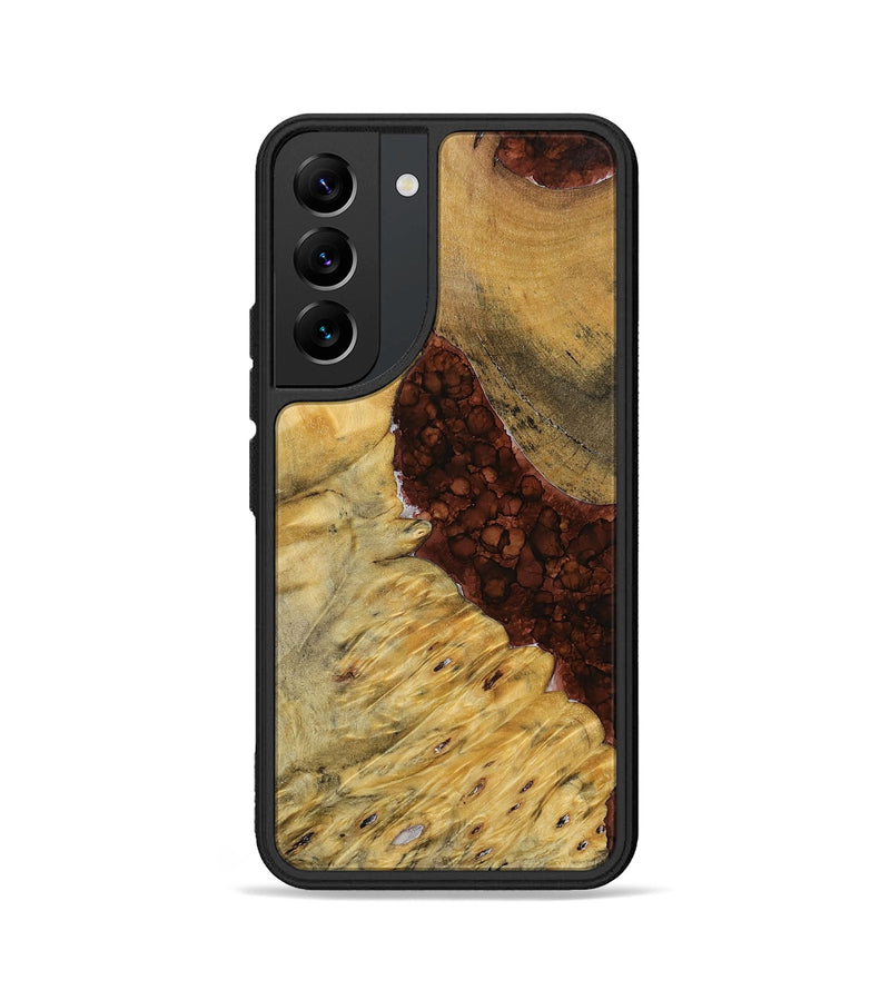 Galaxy S22 Wood+Resin Phone Case - Keegan (Watercolor, 698675)