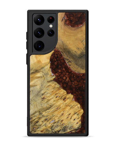 Galaxy S22 Ultra Wood+Resin Phone Case - Keegan (Watercolor, 698675)
