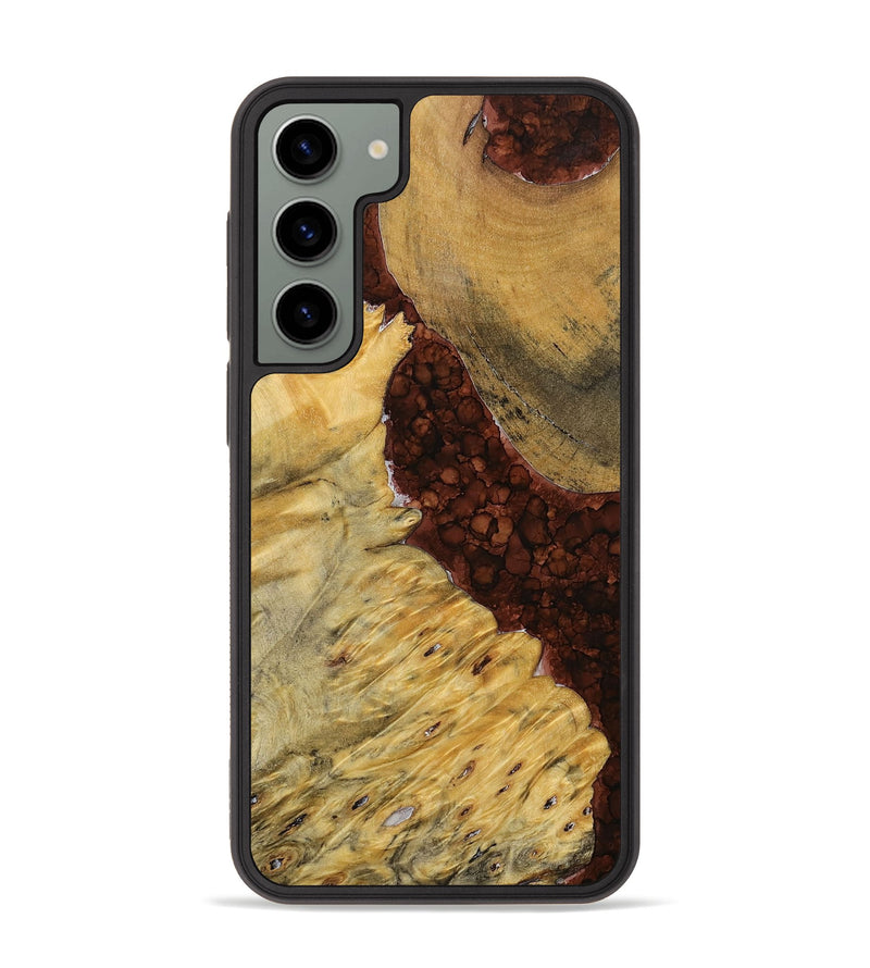 Galaxy S23 Plus Wood+Resin Phone Case - Keegan (Watercolor, 698675)