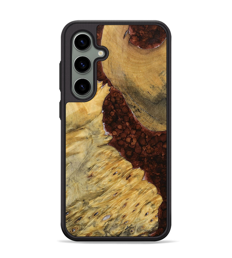 Galaxy S24 Plus Wood+Resin Phone Case - Keegan (Watercolor, 698675)