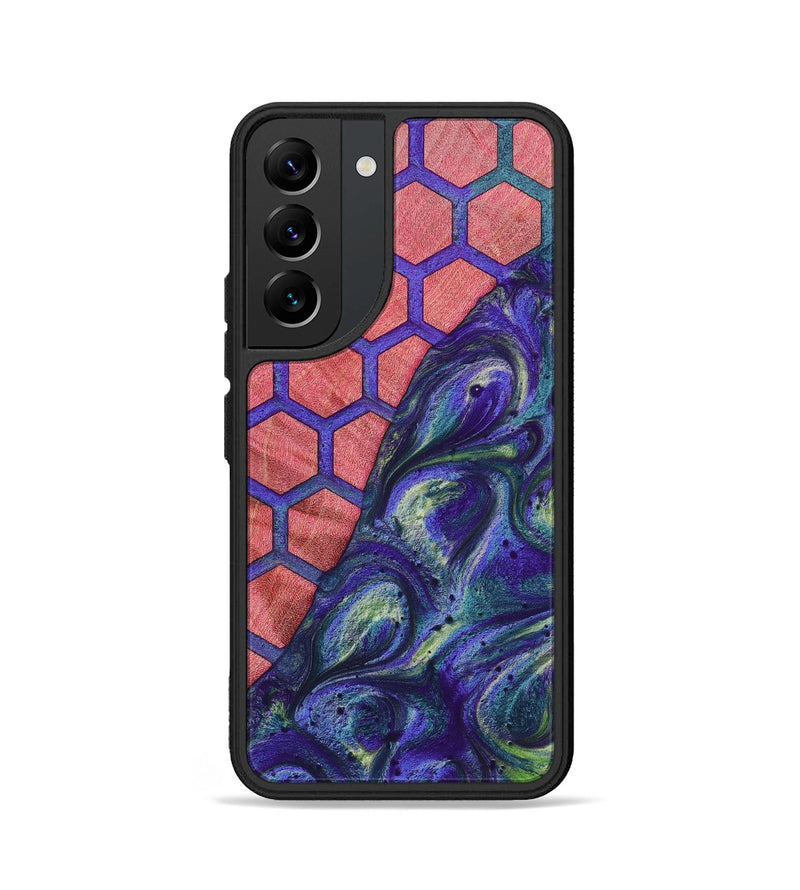 Galaxy S22 Wood+Resin Phone Case - Bradley (Pattern, 698683)