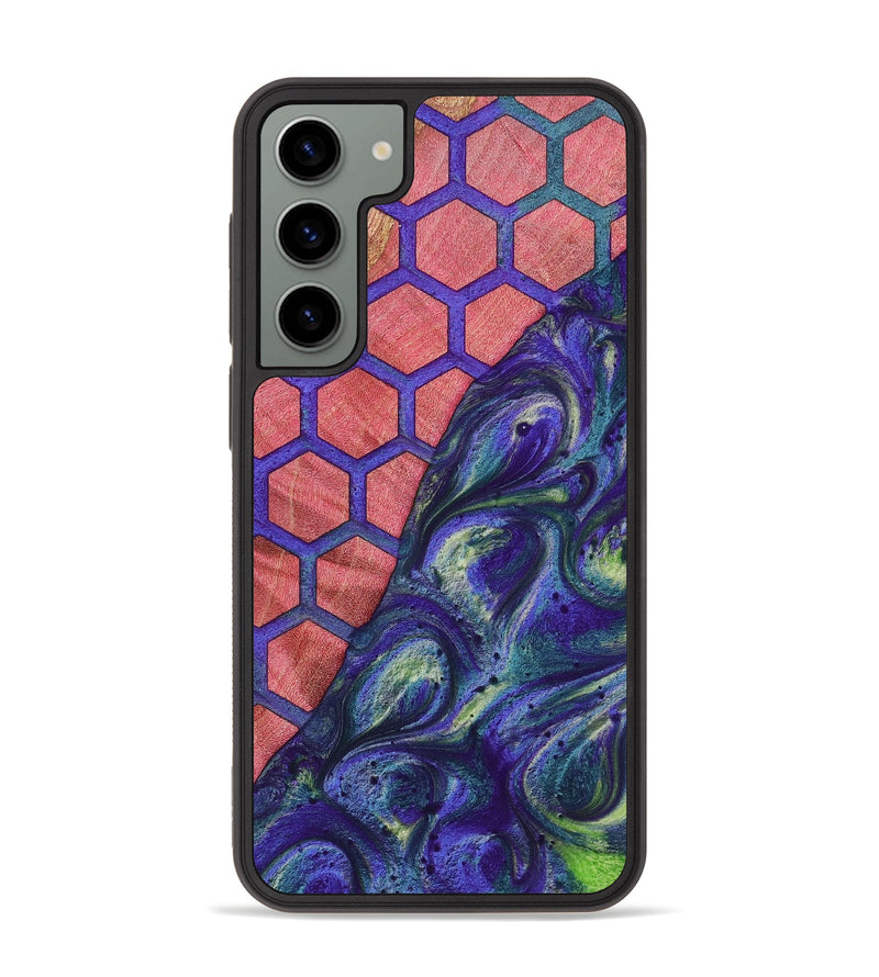 Galaxy S23 Plus Wood+Resin Phone Case - Bradley (Pattern, 698683)