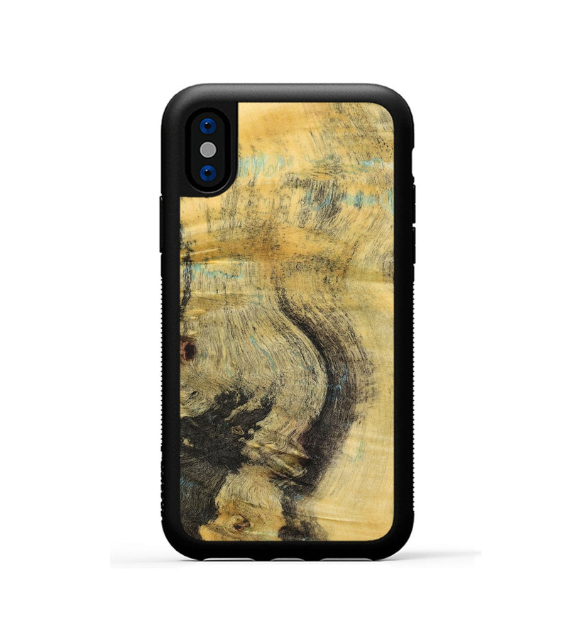 iPhone Xs  Phone Case - Perry (Wood Burl, 698701)