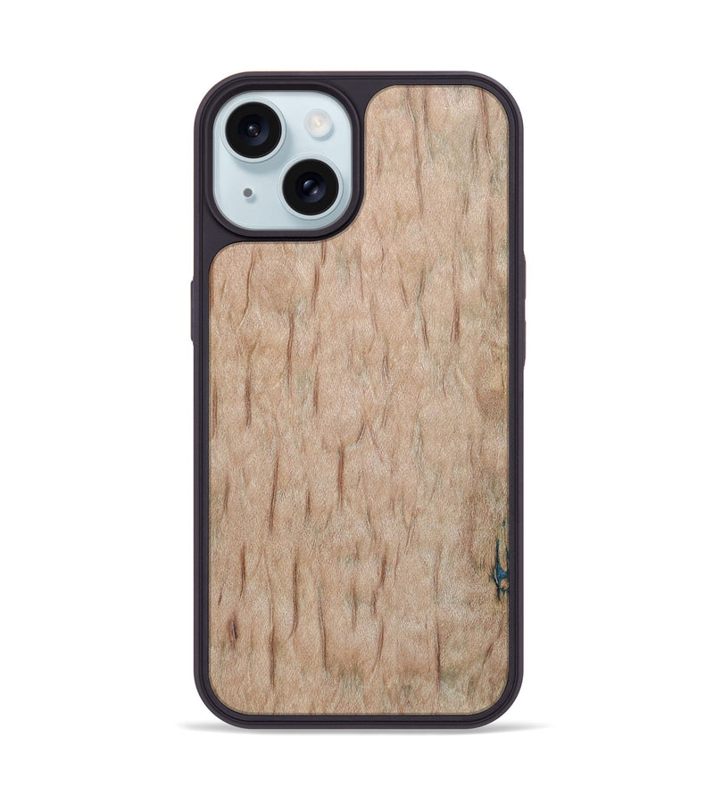 iPhone 15  Phone Case - Francine (Wood Burl, 698705)