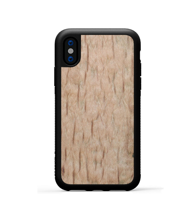 iPhone Xs  Phone Case - Francine (Wood Burl, 698705)