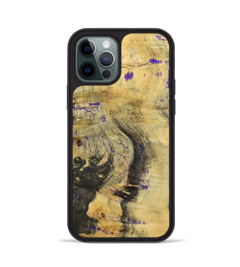 iPhone 12 Pro  Phone Case - Lila (Wood Burl, 698708)