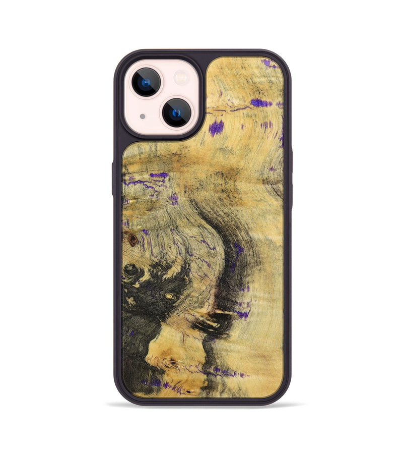 iPhone 14  Phone Case - Lila (Wood Burl, 698708)