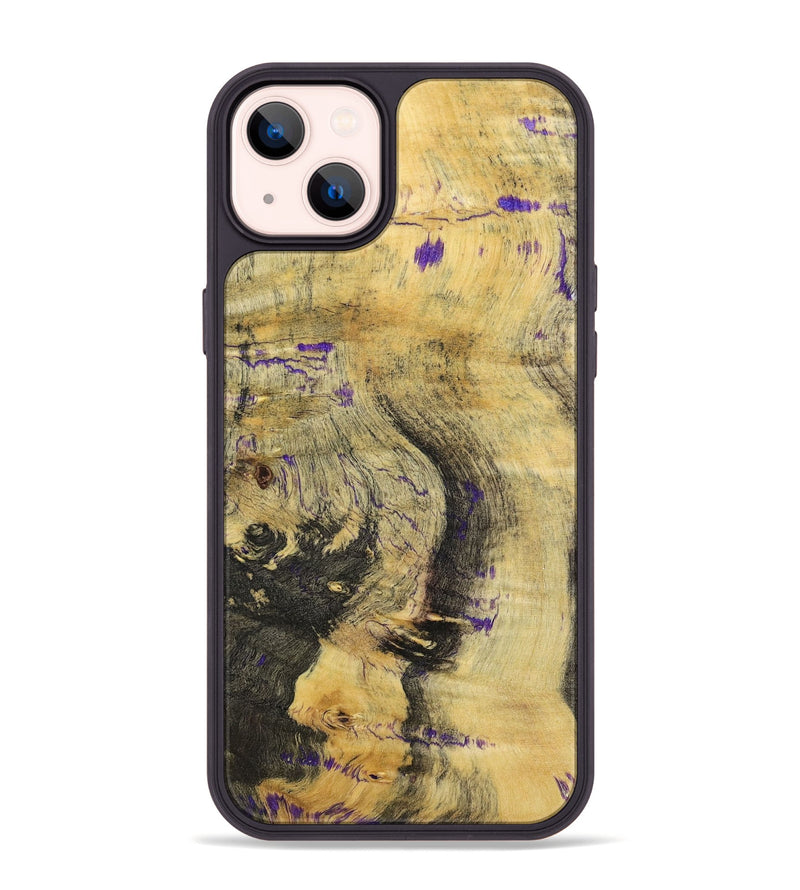 iPhone 14 Plus  Phone Case - Lila (Wood Burl, 698708)
