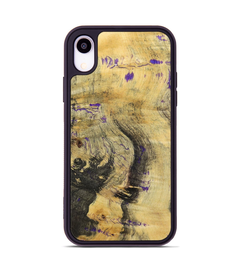 iPhone Xr  Phone Case - Lila (Wood Burl, 698708)
