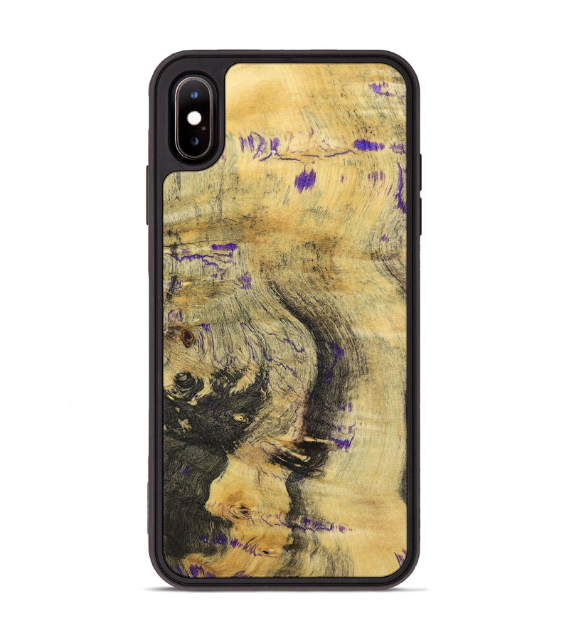 iPhone Xs Max  Phone Case - Lila (Wood Burl, 698708)