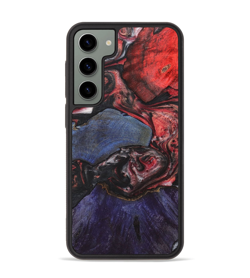 Galaxy S23 Plus Wood+Resin Phone Case - Clifford (Mosaic, 698892)
